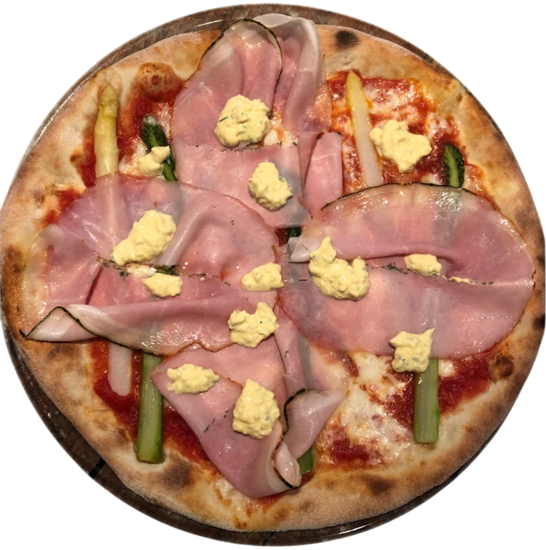 pizza asparagi pizza asparagi